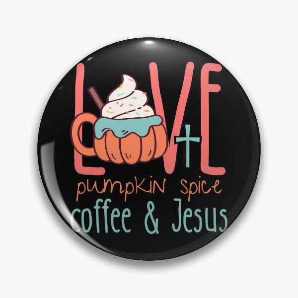 Item preview, Love Jesus Christ and Pumpkin Spice Coffee Lover, Fall For Jesus, Pumpkin Spice Latte, Cute Christian Fall  designed and sold by Forevermore.