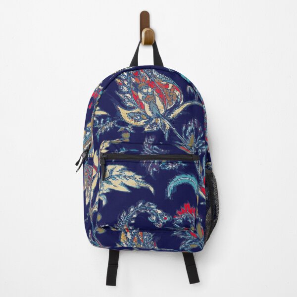 Item preview, Vintage Paisley Floral Pattern II - Traditional Ethnic Botanical Design on Navy designed and sold by Outlet Raloel.