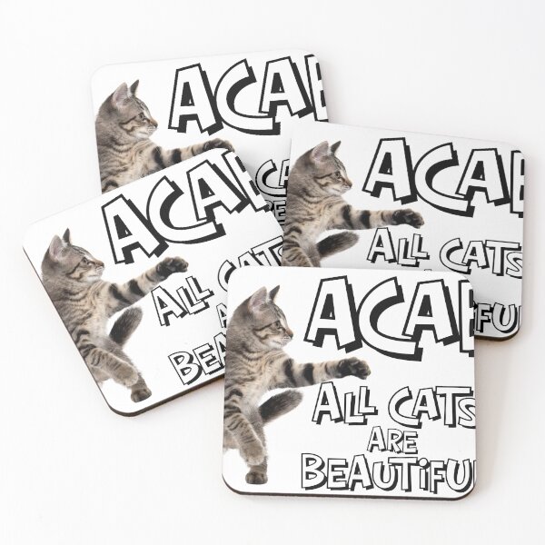 Item preview, ACAB - All Cats Are Beautiful designed and sold by CatchingLooks.