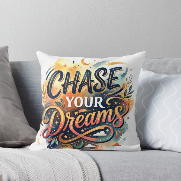 Item preview, Chase Your Dreams Typography Design Motivational  designed and sold by VisionGraphic.