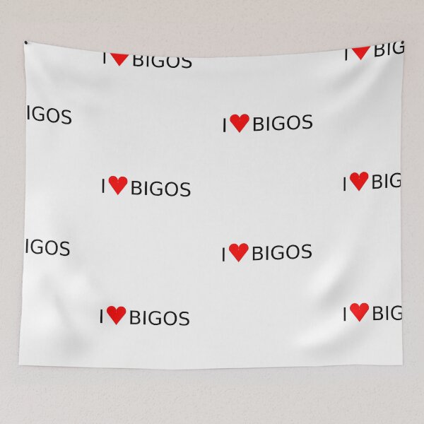 Item preview, I ❤️ Bigos – Funny Polish Food T-Shirt designed and sold by JOANNASKAH.