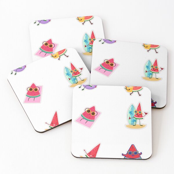 Item preview, Cute Kawaii Watermelon Summer Vacation Set designed and sold by KAWAII STUDIO NB.
