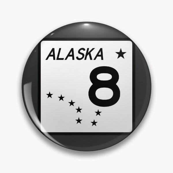 Item preview, Alaska Route 8, Denali Highway designed and sold by AlaskaExtreme.