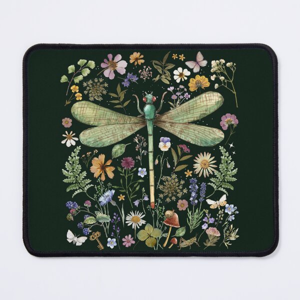 Item preview, Floral Dragonfly designed and sold by Fairymeshop.