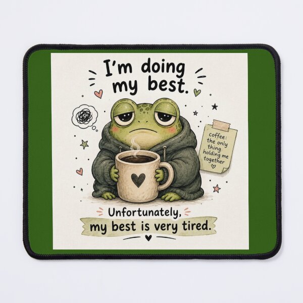 Item preview, My best is very tired designed and sold by Weird & wonderful .