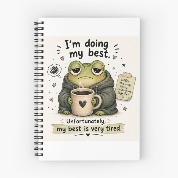 Item preview, My best is very tired  designed and sold by Weird & wonderful .