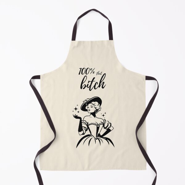 Item preview, "100% that Bitch" Beige Aesthetic Sassy Vintage Victorian Art Quote, Positive Affirmations, Girlypop Prints, Cozy Home Decor designed and sold by SpringTeaDesigns.