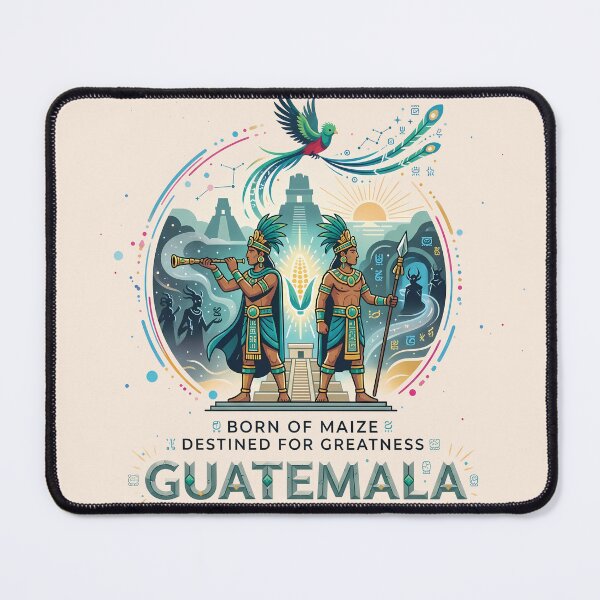 Item preview, Guatemala Maya Hero Twins Popol Vuh Design designed and sold by VoidAnimeStudio.