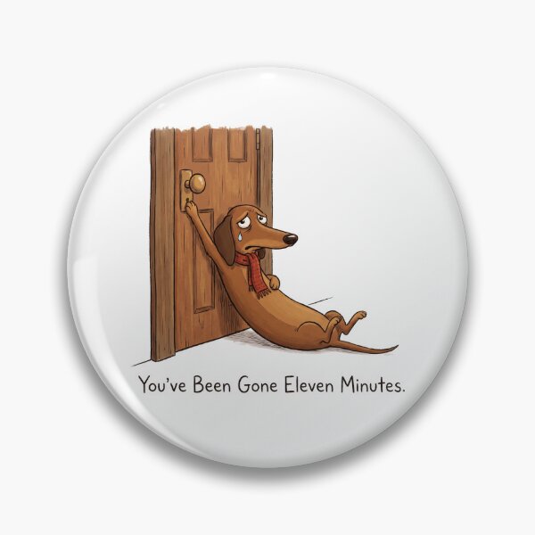 Item preview, Clingy Dachshund Meme Funny Dog Anxiety Shirt Design designed and sold by jgoteiner.