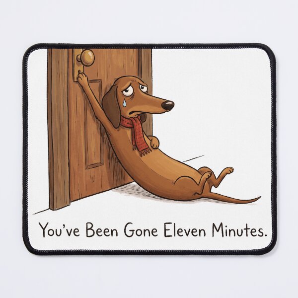 Item preview, Clingy Dachshund Meme Funny Dog Anxiety Shirt Design designed and sold by jgoteiner.