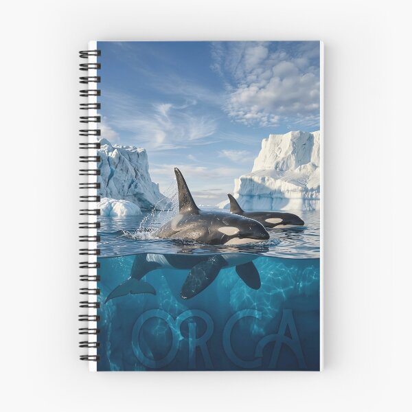 Item preview, Majestic Orca Whale in Arctic Waters designed and sold by Nadir071010.
