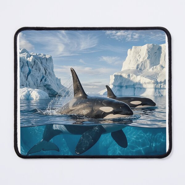 Item preview, Majestic Orca Whale in Arctic Waters designed and sold by Nadir071010.