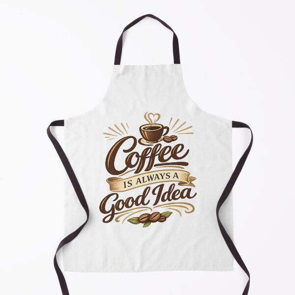 Item preview, Coffee Is Always a Good Idea designed and sold by Black-White-art.