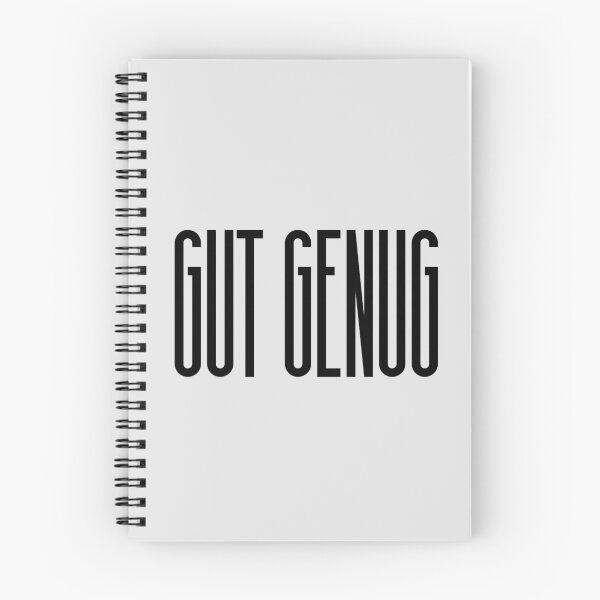 Item preview, Good Enough German Quote Tall Condensed Typography designed and sold by eMKa82.