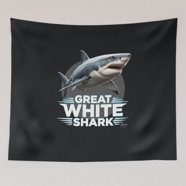 Item preview, Great White Shark: Born To Hunt, Made To Survive  designed and sold by Gnarly360.