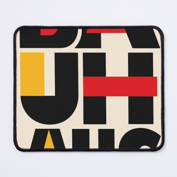 Item preview, Bauhaus Weimar Exhibition Poster: Retro Geometric Abstract Shapes and German Design Fan Art designed and sold by benja-08.