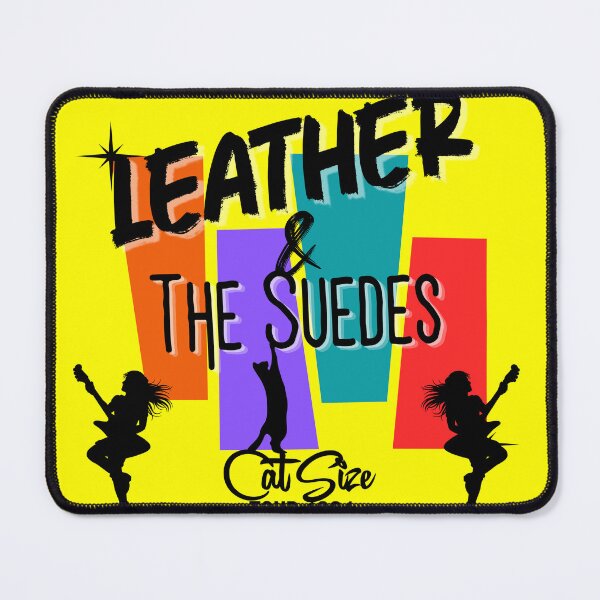 Item preview, Leather & The Suedes Cat Size Tour designed and sold by Dopameme Depot.