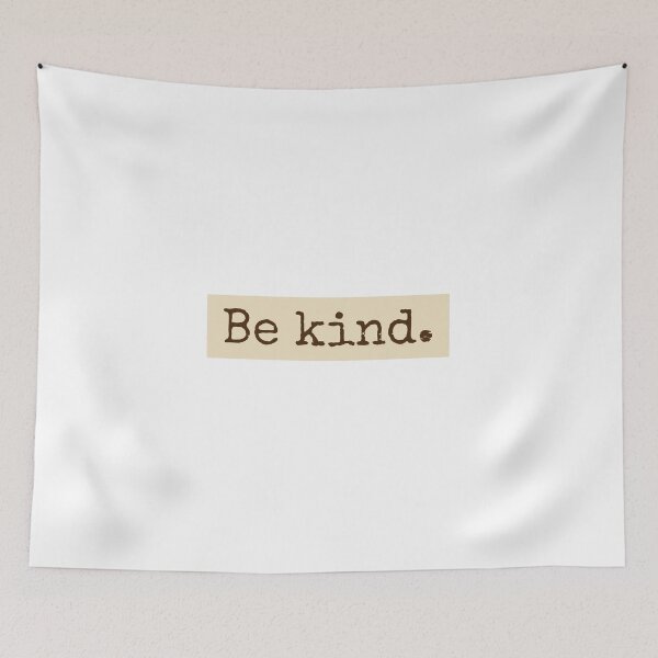 Item preview, Be Kind Motivational And Inspirational Quote designed and sold by PublicArtDesign.