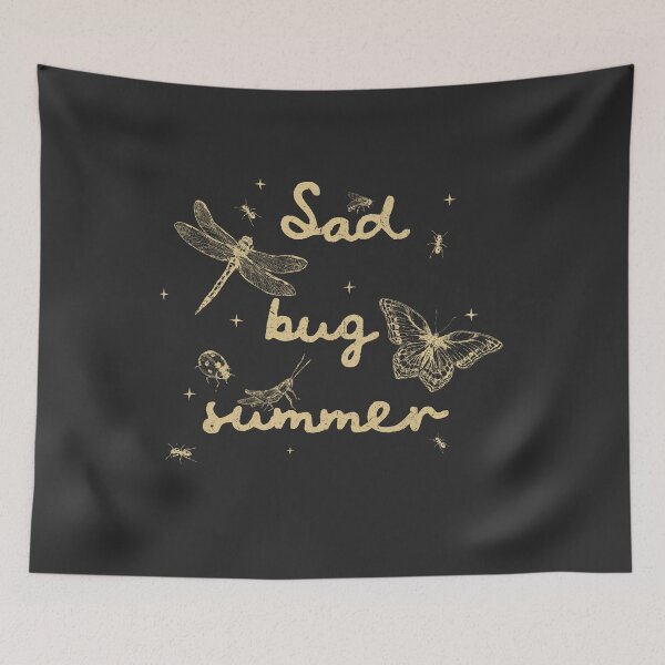 Item preview, SAD BUG SUMMER - Retro Insect  designed and sold by delllsdesigns.
