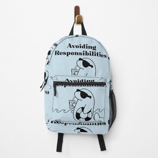 Item preview, Lispe Avoiding Responsibilities on Porpoise designed and sold by Lispe-Designs.