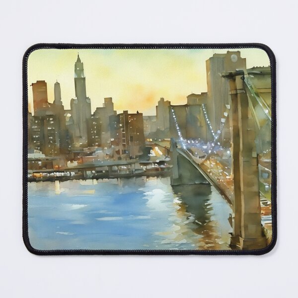 Item preview, Bridges and Blue Waters designed and sold by RCWatercolours.