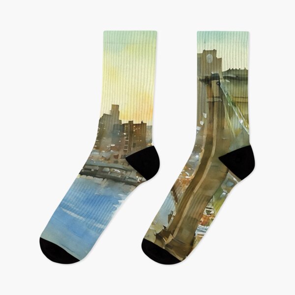 Item preview, Bridges and Blue Waters designed and sold by RCWatercolours.