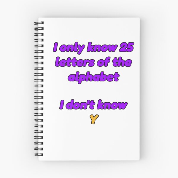 Item preview, I Only Know 25 Letters of the Alphabet | Dad Joke Tee designed and sold by NeuroShirts.