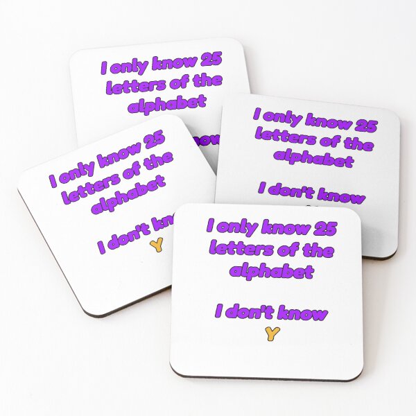 Item preview, I Only Know 25 Letters of the Alphabet | Dad Joke Tee designed and sold by NeuroShirts.