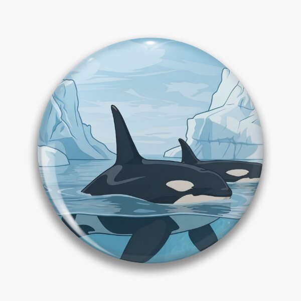 Item preview, Killer Whale Orca Arctic Ocean Illustration designed and sold by Nadir071010.