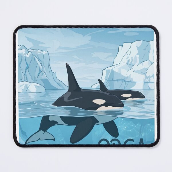Item preview, Killer Whale Orca Arctic Ocean Illustration designed and sold by Nadir071010.
