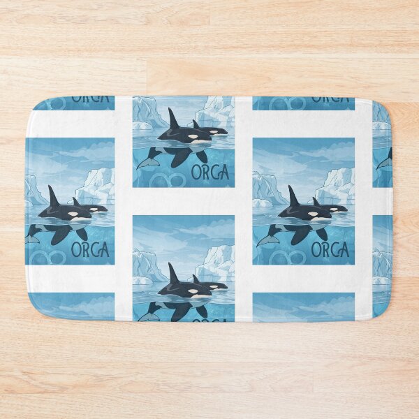Item preview, Killer Whale Orca Arctic Ocean Illustration designed and sold by Nadir071010.