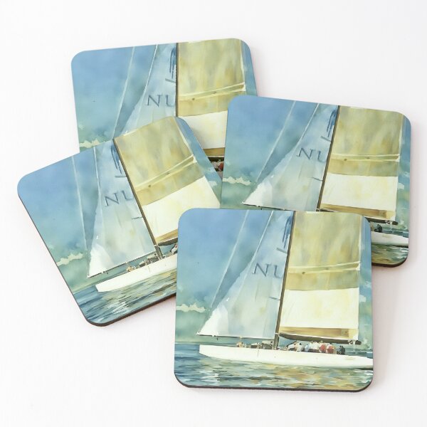Item preview, White Sails designed and sold by RCWatercolours.