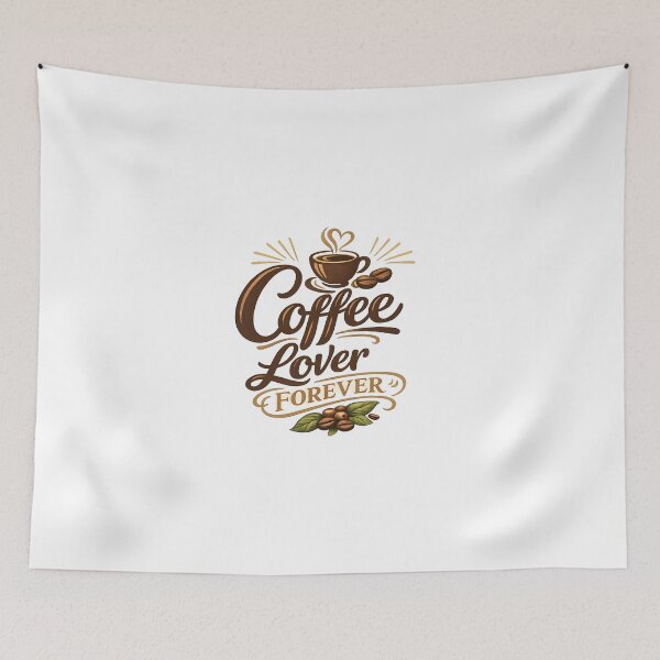 Item preview, Coffee Lover Forever  designed and sold by Black-White-art.