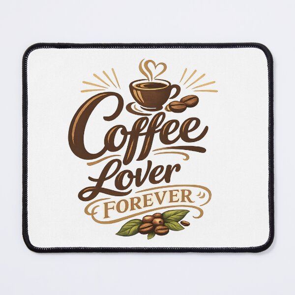 Item preview, Coffee Lover Forever designed and sold by Black-White-art.