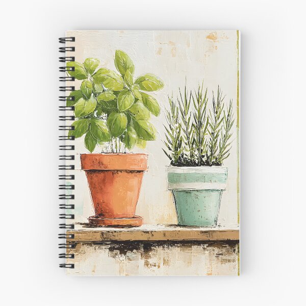 Item preview, Rustic Kitchen Herb Garden with Lavender Rosemary Basil and Vintage Bottle Farmhouse Wall Art designed and sold by OlfactoART Studio.