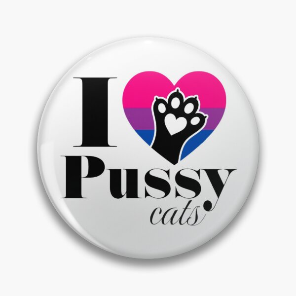Item preview, I Love PUSSY cats Bi designed and sold by ShellyLVT82.