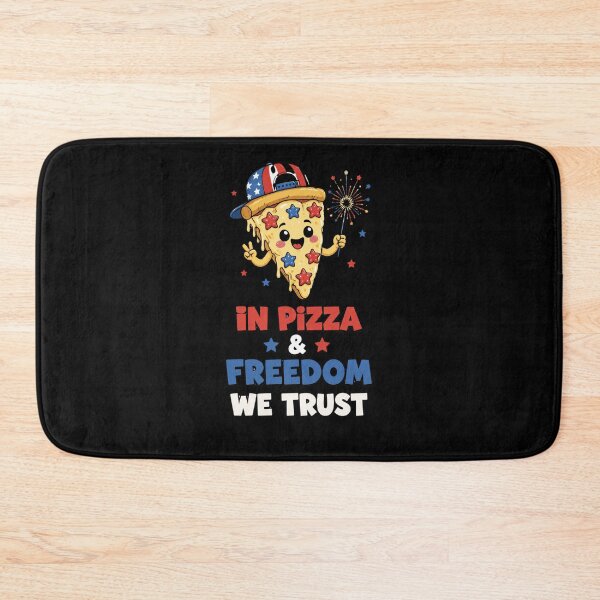 Item preview, Patriotic Pizza Cartoon designed and sold by abieran.