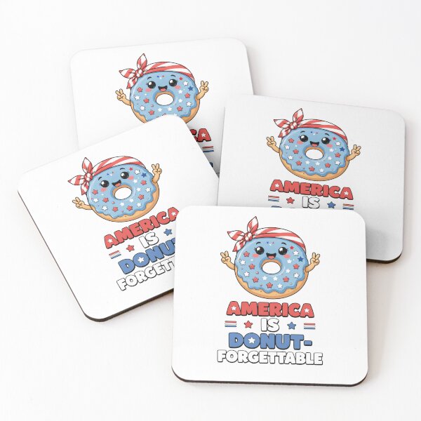 Item preview, Patriotic Donut Character designed and sold by abieran.