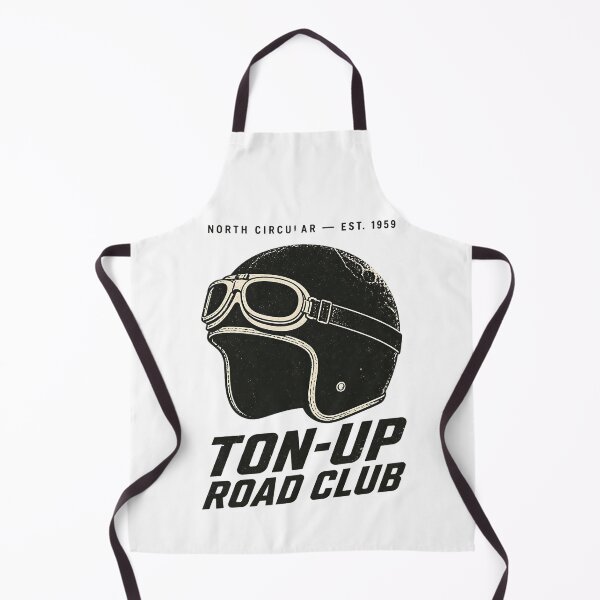 Item preview, Ton Up Road Club - Vintage Racer Helmet Graphic designed and sold by Barcud Designs.