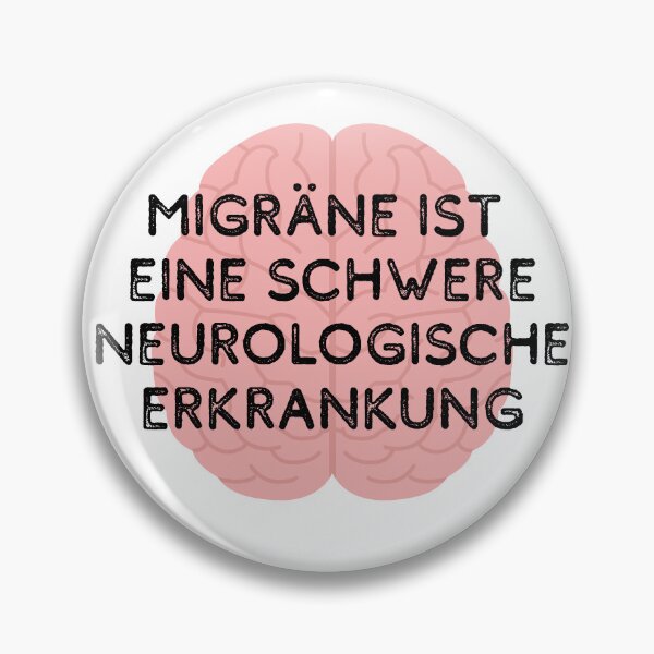 Item preview, migraine designed and sold by chronisch.sichtbar.