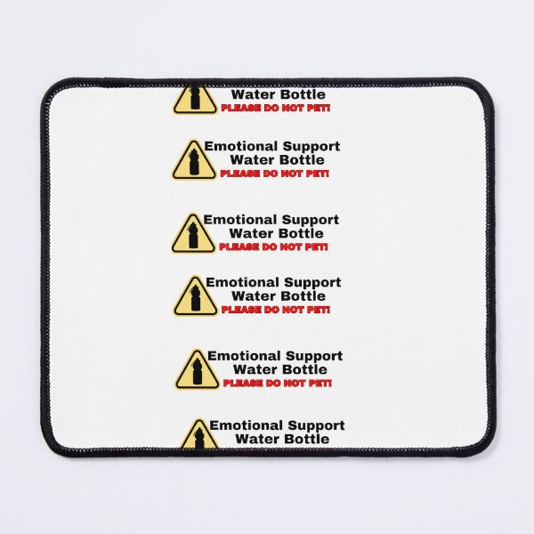 Item preview, Emotional Support [6 Sticker Pack] Water Bottle designed and sold by SeaNympth.