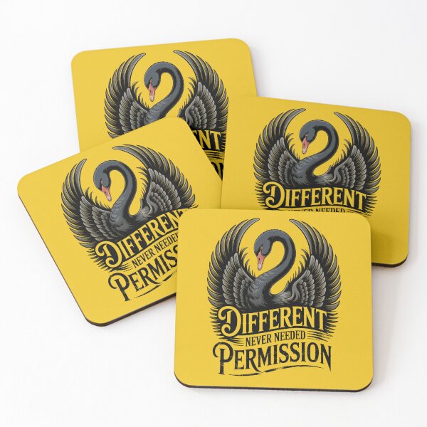 Item preview, Black Swan Different Never Needed Permission designed and sold by Max Store.