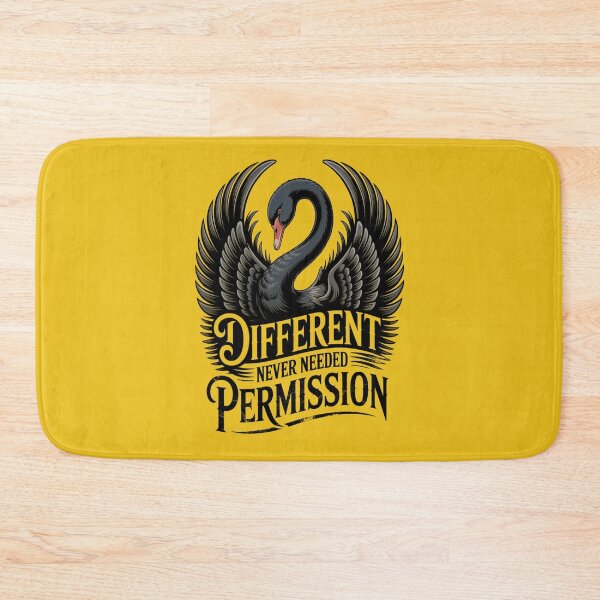 Item preview, Black Swan Different Never Needed Permission designed and sold by Max Store.