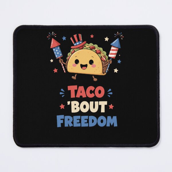 Item preview, Festive Taco with Fireworks designed and sold by abieran.