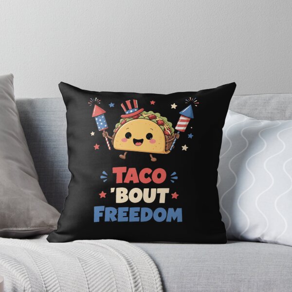 Item preview, Festive Taco with Fireworks designed and sold by abieran.