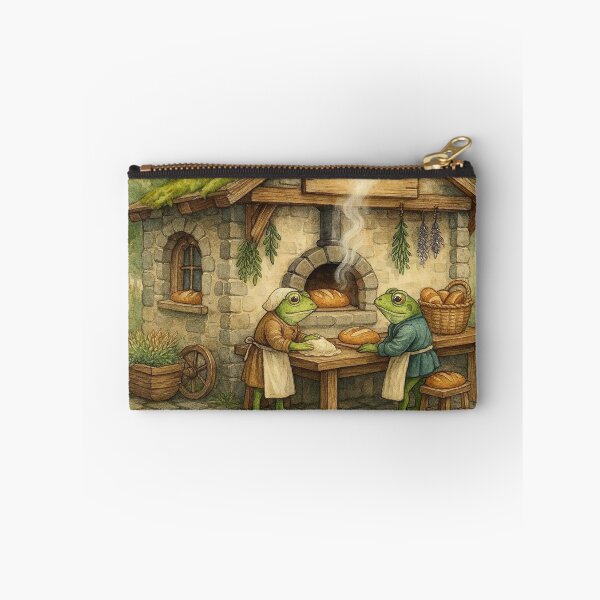 Item preview, Medieval Frog Bakery | Cozy Cottagecore Storybook Watercolor designed and sold by Hugo-Biz.