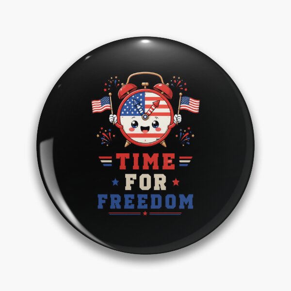 Item preview, Patriotic Freedom Clock designed and sold by abieran.