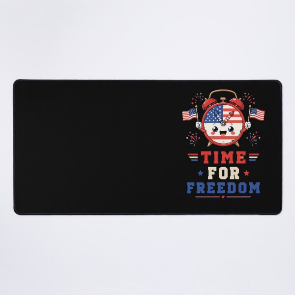 Item preview, Patriotic Freedom Clock designed and sold by abieran.