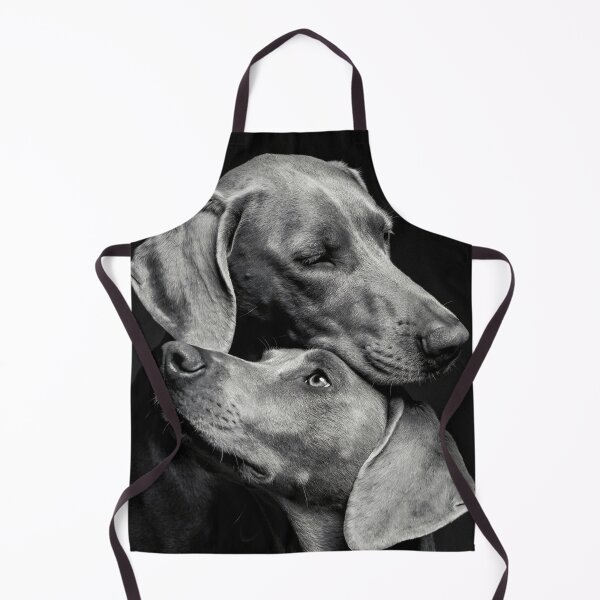 Item preview, Weimaraner Wall Art Black And White Dog Photography Modern Pet Portrait Silver Dog Print Dog Lover Gift designed and sold by Kzara Visual.