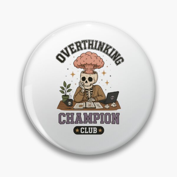 Item preview, Overthinking Champion Club designed and sold by abieran.